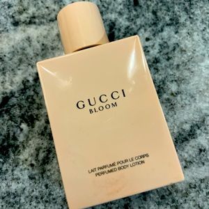 Gucci Bloom Lotion - used once 3.3 oz